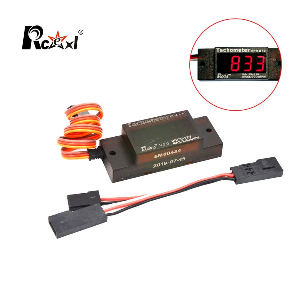 Accessoires d'allumage, de tachymètre et de compteur de vitesse Rcexl V5.0 Mini CDI pour moteurs DLE MT, avion RC à essence