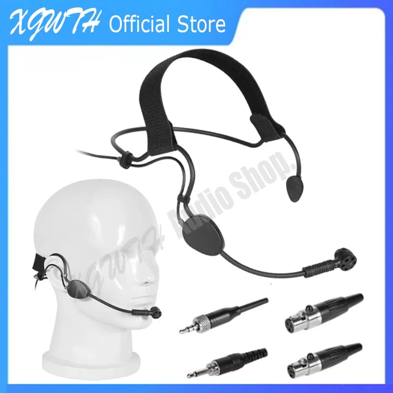 ME3 casque Microphone casque hipércardioïde condensateur micro pour AKG Shure Senheiser sans fil Bodypack transmetteur système
