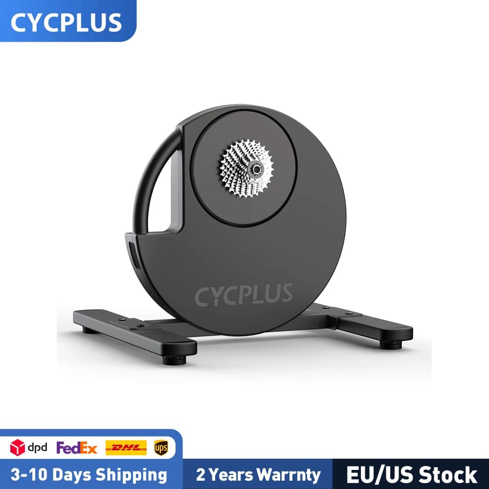CYCPLUS R200 entraîneur de vélo intelligent 2200W Support de puissance maximale ANT + & BLE 5.0 rouleau de vélo d'exercice entraînement en salle