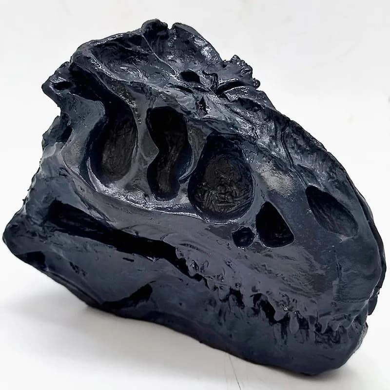 Moule en Silicone pour décoration intérieure d'halloween, bricolage, décoration en plâtre en résine pour spécimens de crâne de dinosaure