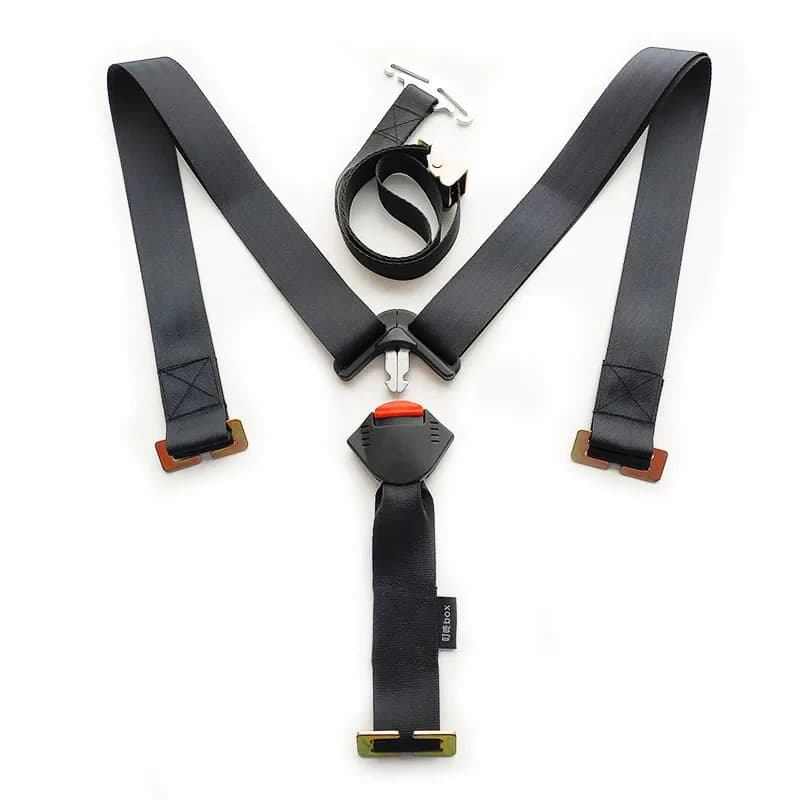 Harnais de ceinture de sécurité pour enfants, panier de sécurité de voiture pour bébé, ceinture étendue avec loquet de verrouillage, boucle de