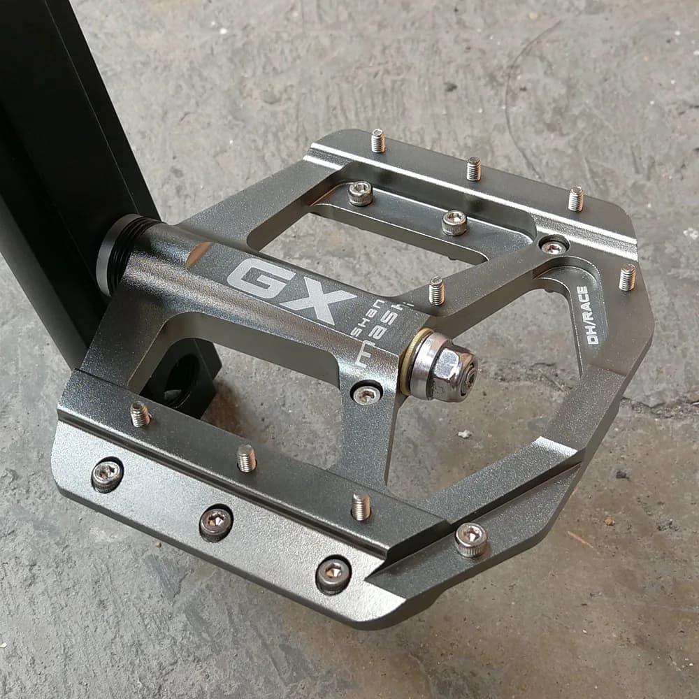 Nouveau GX pédale plate pédales de vélo scellées corps en aluminium CNC pour vtt route VTT 3 roulements pièces de pédale de vélo