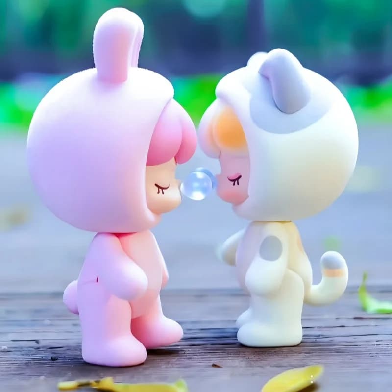 Boîte aveugle de série de fête, jouet authentique, poupée de guérison tendance, article de collection, cadeau Surprise pour la décoration de