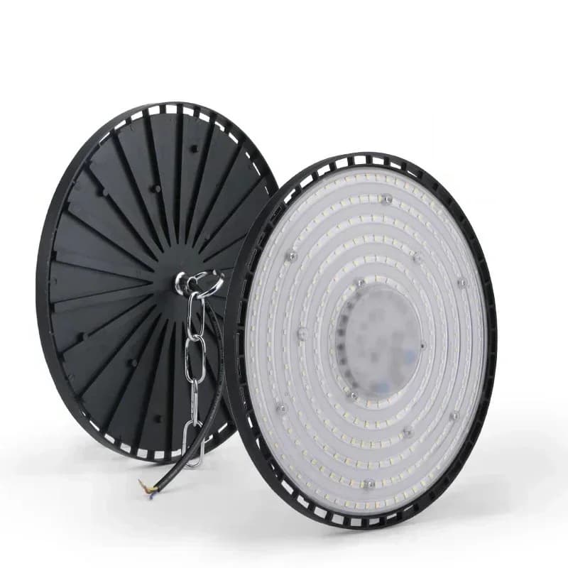 Lumières hautes pour baie, 100/150/200W, 220V, Super lumineuses, 6000K, UFO, LED, étanche, marché Commercial, entrepôt, Garage, éclairage