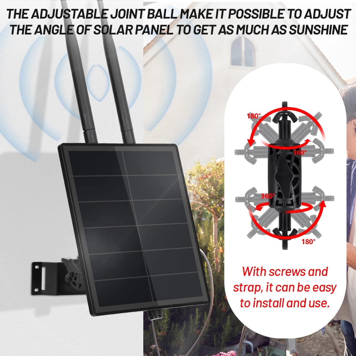 Répéteur de nœud de réseau maillé LoRA D5L étanche à énergie solaire RAK4631 RAK19007 SX1262 Radio maillée solaire LoRa 868 MHz 915 MHz
