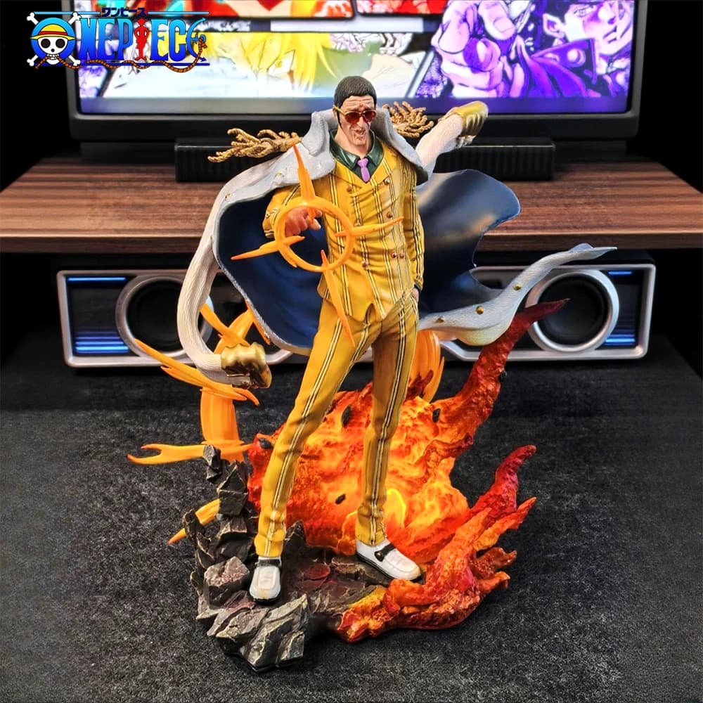 27,5 cm/10,83 pouces Anime figurine une pièce Borsalino figurines d'action Statue en Pvc ornement de bureau Collection modèle jouets cadeaux