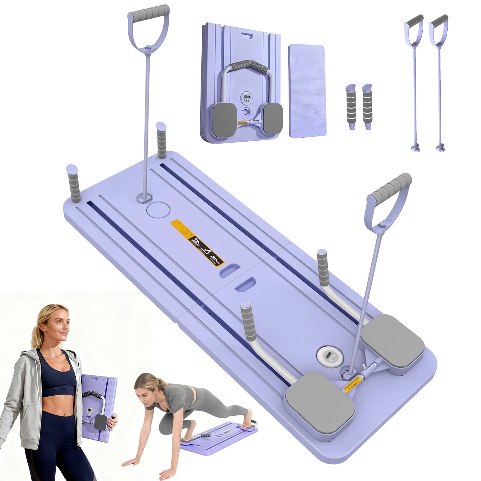 Équipement de fitness multifonctionnel pour la maison, planche d'entraînement abdominale pliable, planche d'entraînement pour le renforcement