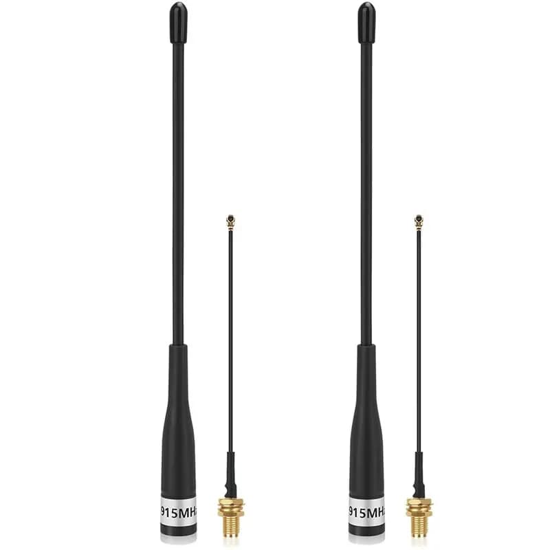 Antenne Lora FULL-915Mhz, Gain 10Dbi, longue portée Omni SMA mâle avec câble pour méshtastique 2 pièces