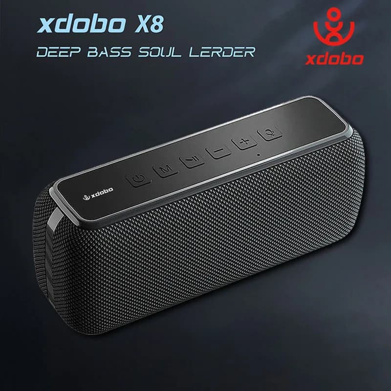 XDOBO X8 60W haut-parleurs extérieurs portables Bluetooth sans fil basse caisson de basses étanche 6600mAh fonction TWS Support TF/AUX