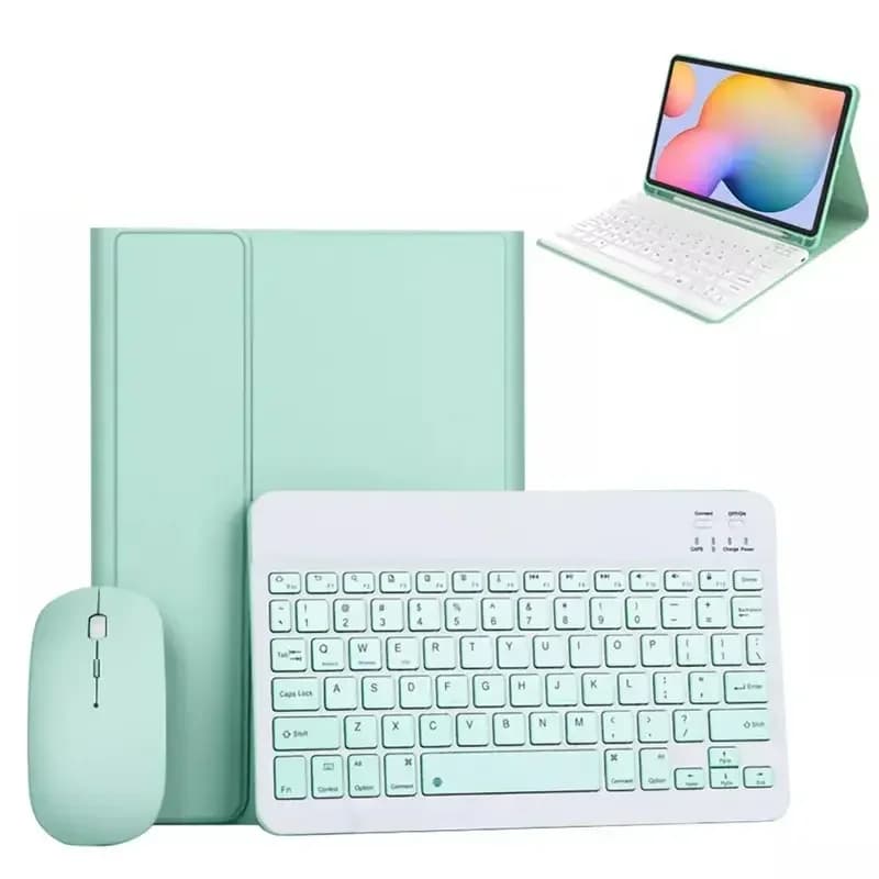 Étui en cuir magnétique pour IPad 10e génération, avec clavier, 10.9 pouces, 2022, sans fil, Bluetooth, Funda