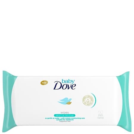 Dove Baby Sensitive Wet Wipes - 50 pcs