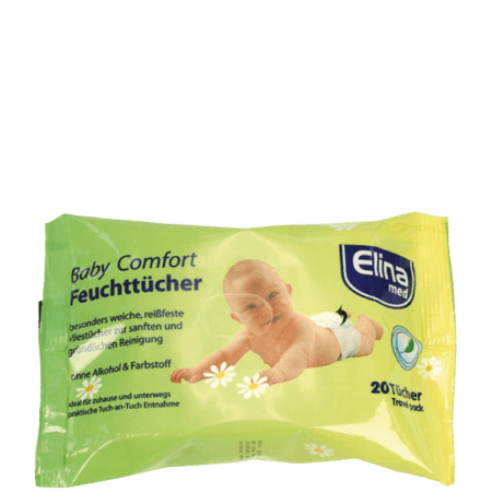 Elina Baby Comfort Natte Doekjes - 20 stuks