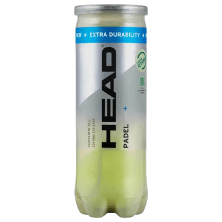 HEAD Pro+ Padel Balls – 3 stuks