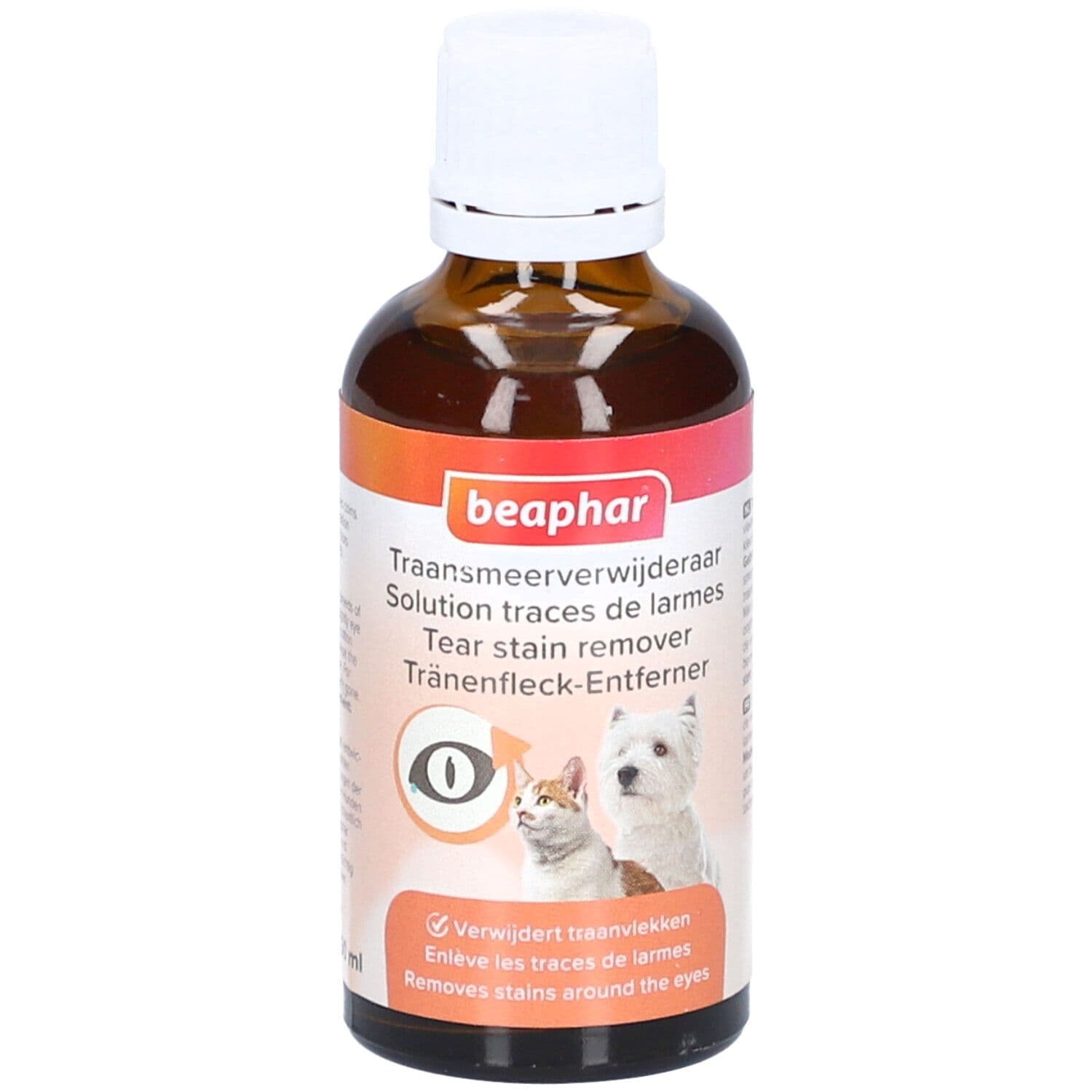 Beaphar® Oftal Traansmeerremover Oogwater 50 Oplossing