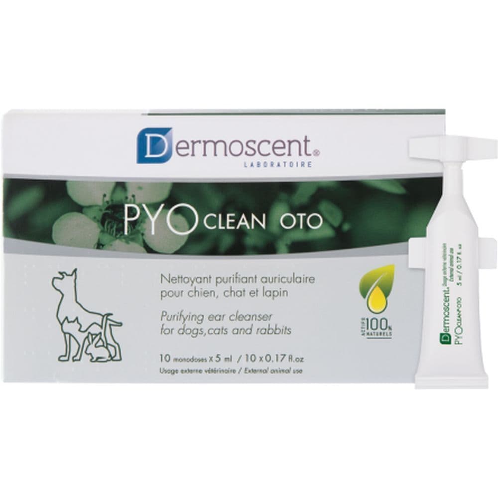 Dermoscent Pyo Clean Oto 10x5 ml Unidosis-pipetten