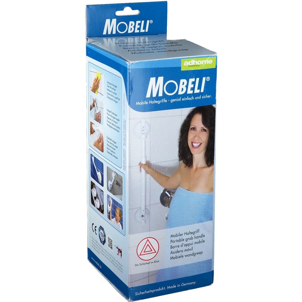 Mobeli Wandbeugel Met Zuignap Verstelbaar 21-33.5cm 1400221S 1 Overige