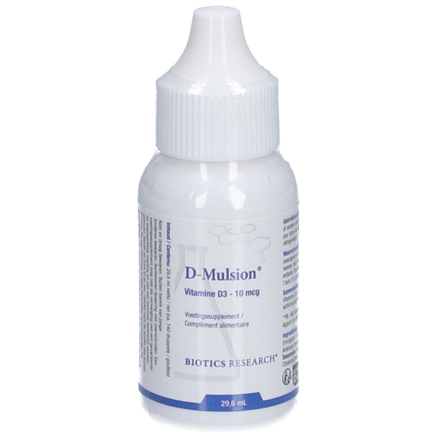 Biotics Research® D-Mulsion® 29,6 Druppels