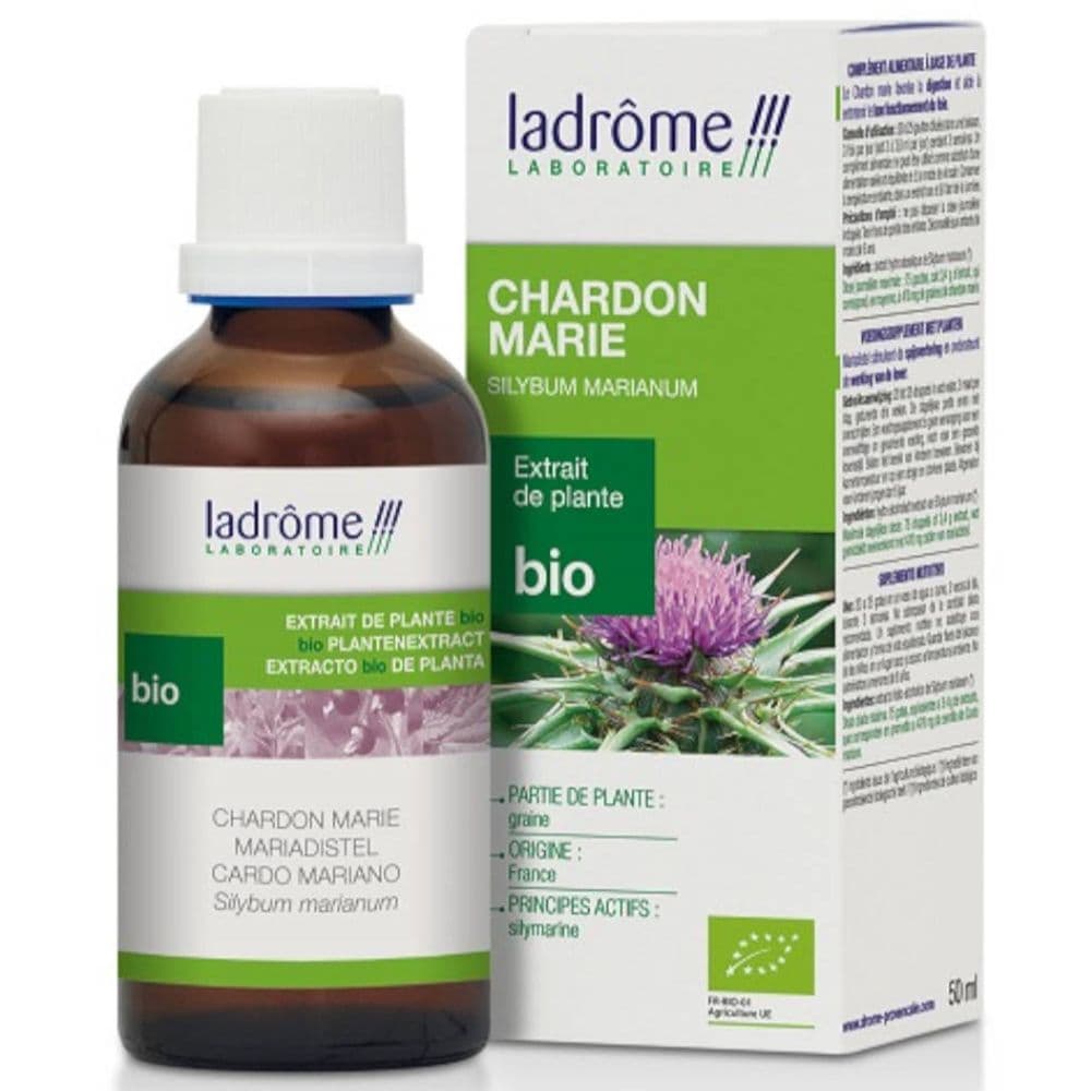 Ladrôme Plantenextract Mariadistel Bio 50 Tinctuur