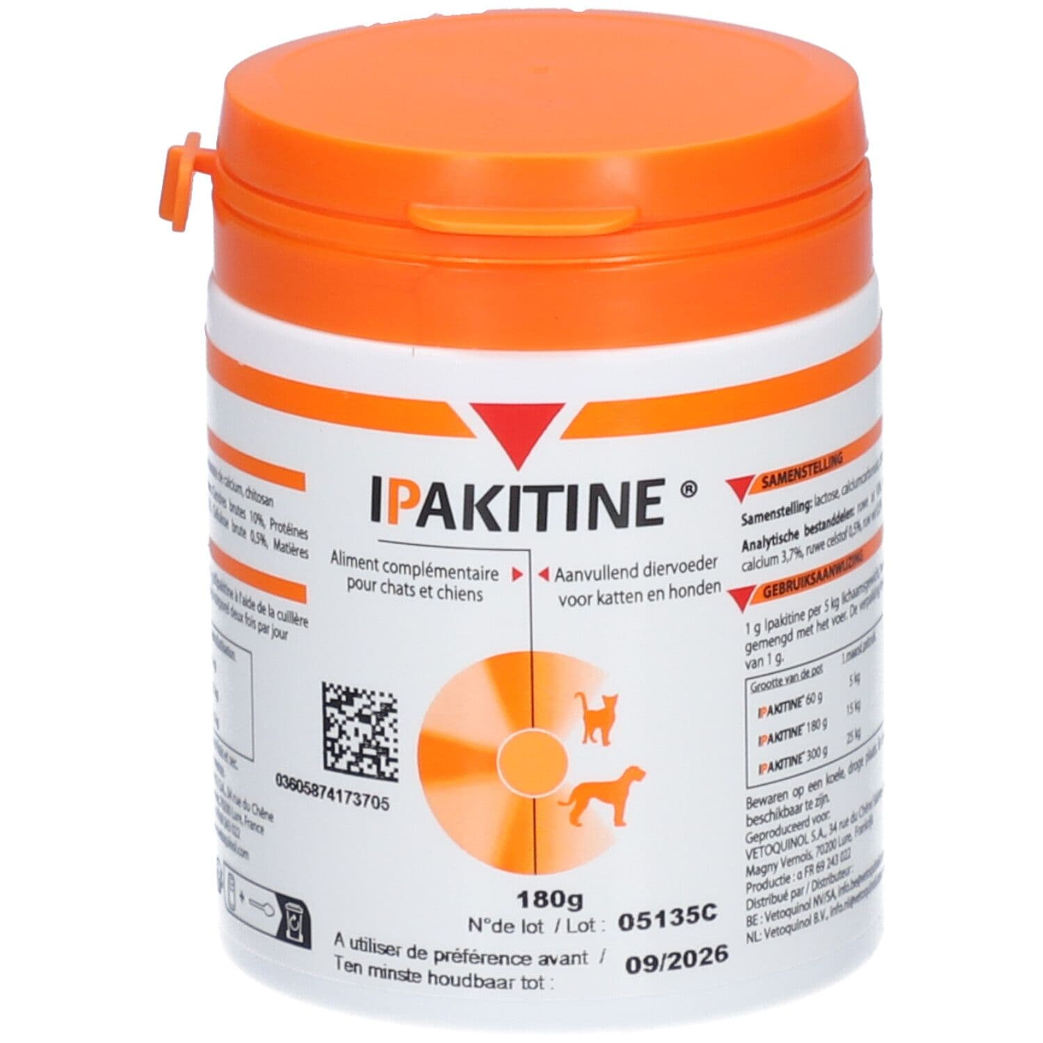 Ipakitine® voor honden en katten 180 Poeder