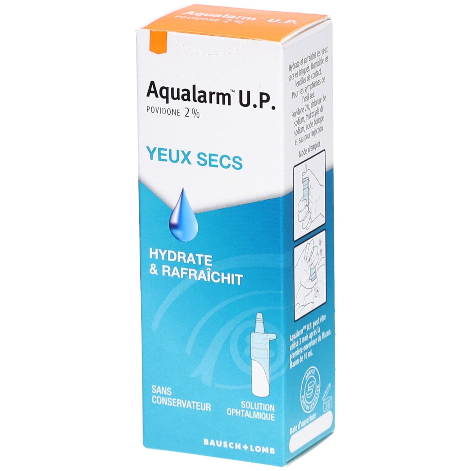 Bausch + Lomb Aqualarm U.P. Oogdruppels voor droge ogen 10
