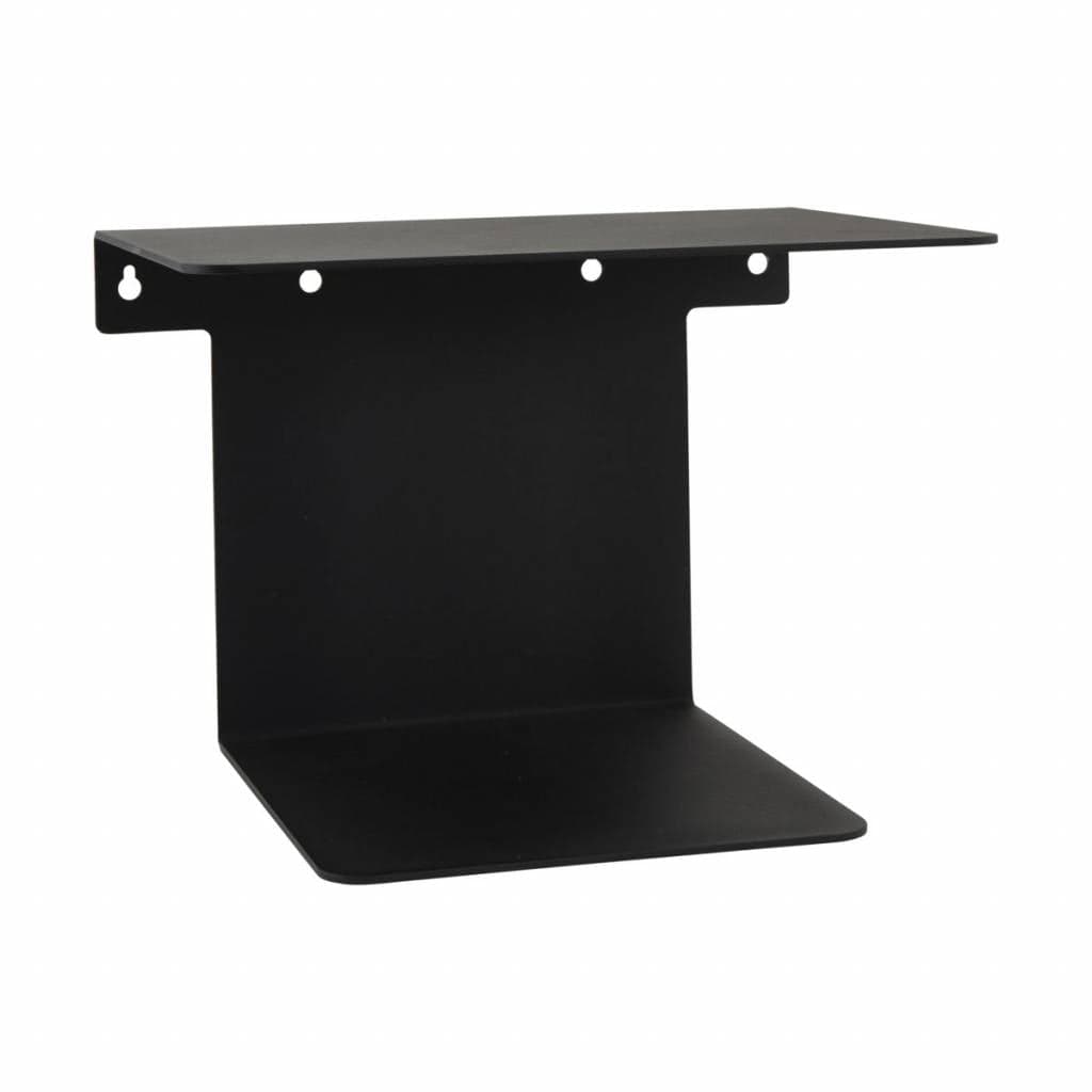 House Doctor Book wandplank zwart 32x25x23cm