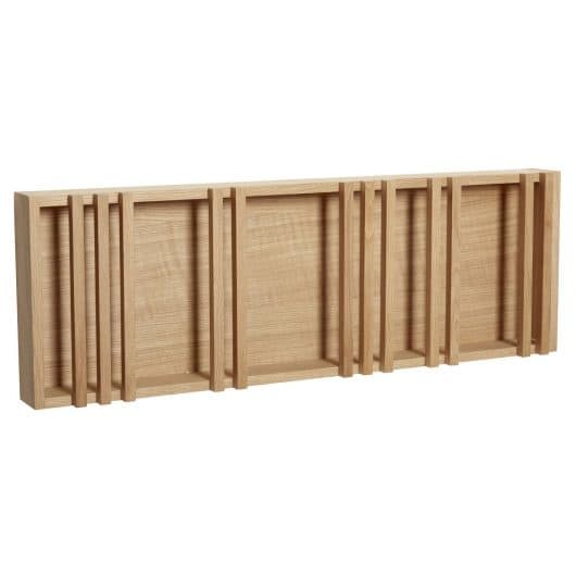 Hubsch Wandrek hout - naturel