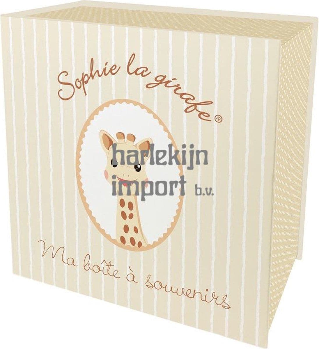 Trousselier Sophie de giraf souvenirdoos - Glow in the dark - muziekje - Beige