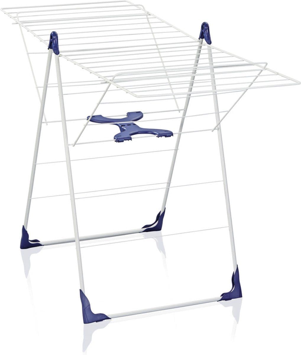 Leifheit Classic 200 Flex - Droogrek - 20 m drooglengte - Wit/Blauw