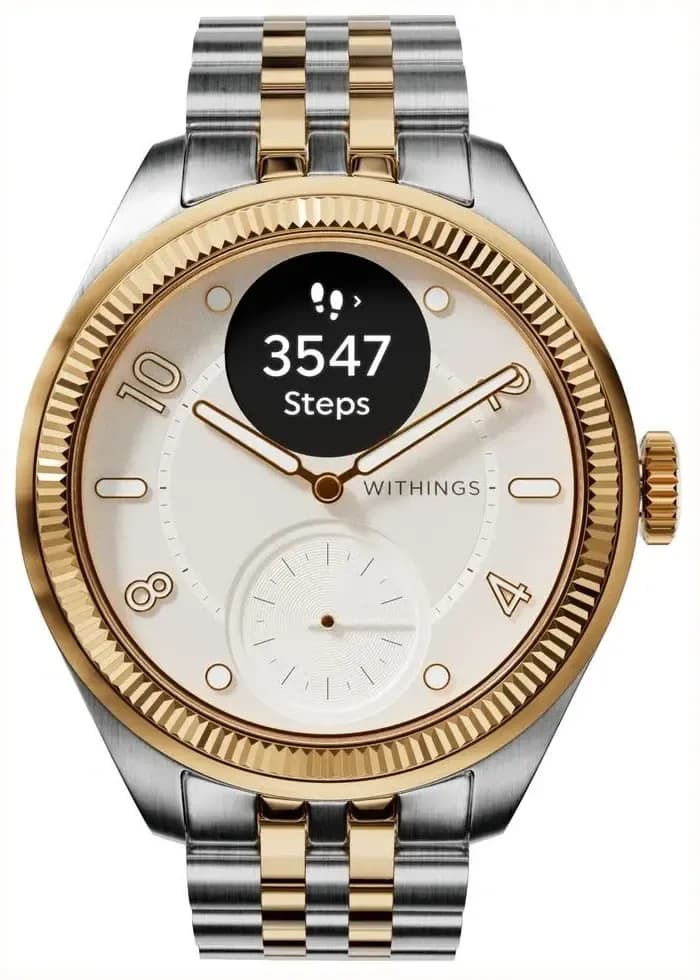 Withings ScanWatch Nova - Smartwatch - ECG SpO₂ Temperatuur - Goud