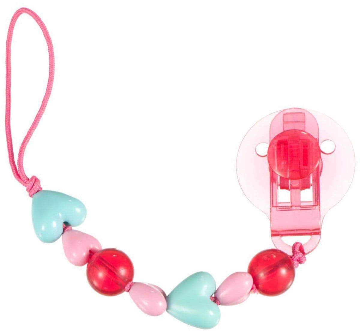 Difrax Speenkoord - Fopspeenketting - Veilige lengte - Roze