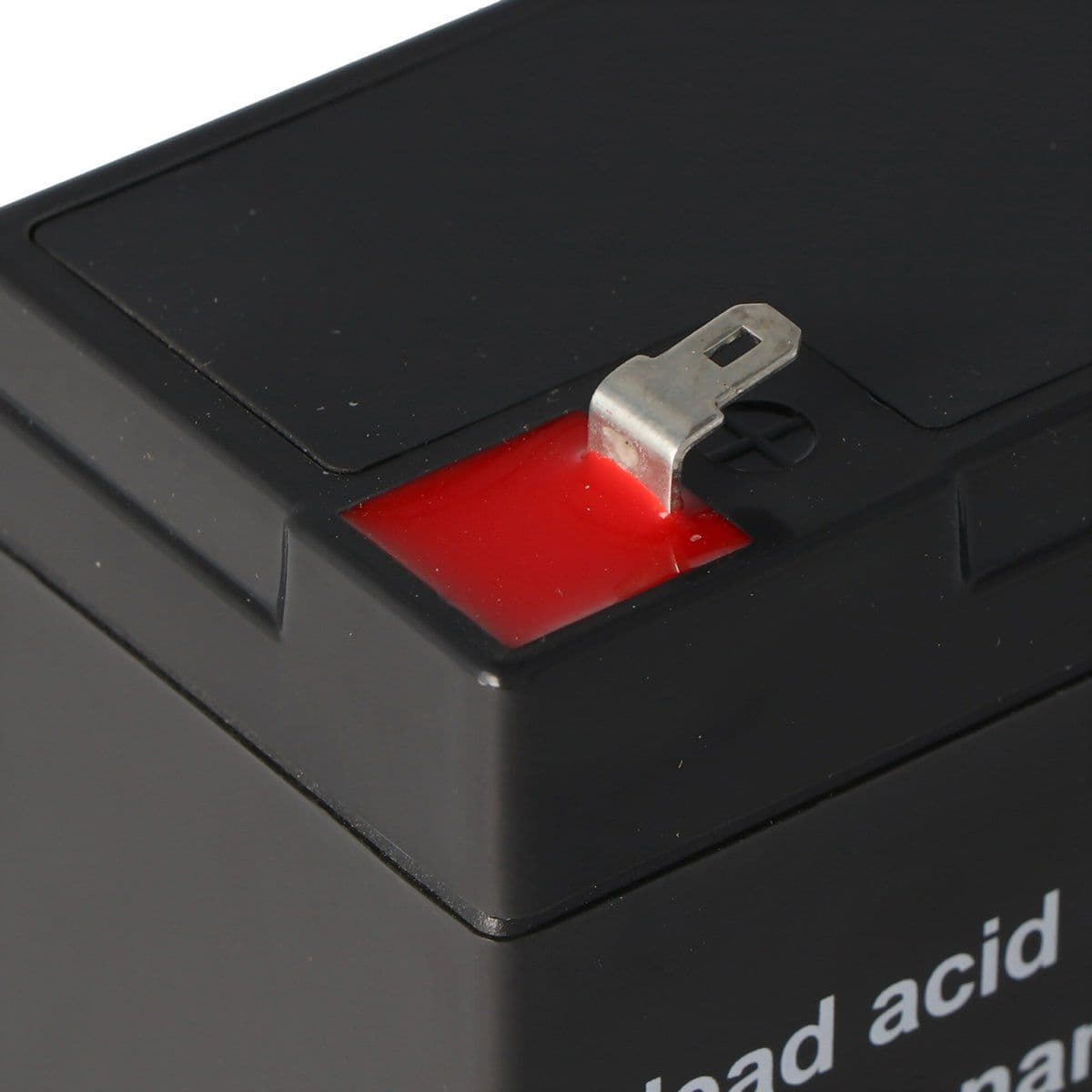 Multipower MP12-6 loodbatterij met 4,8 mm Faston-stekker 6 V, 12 Ah
