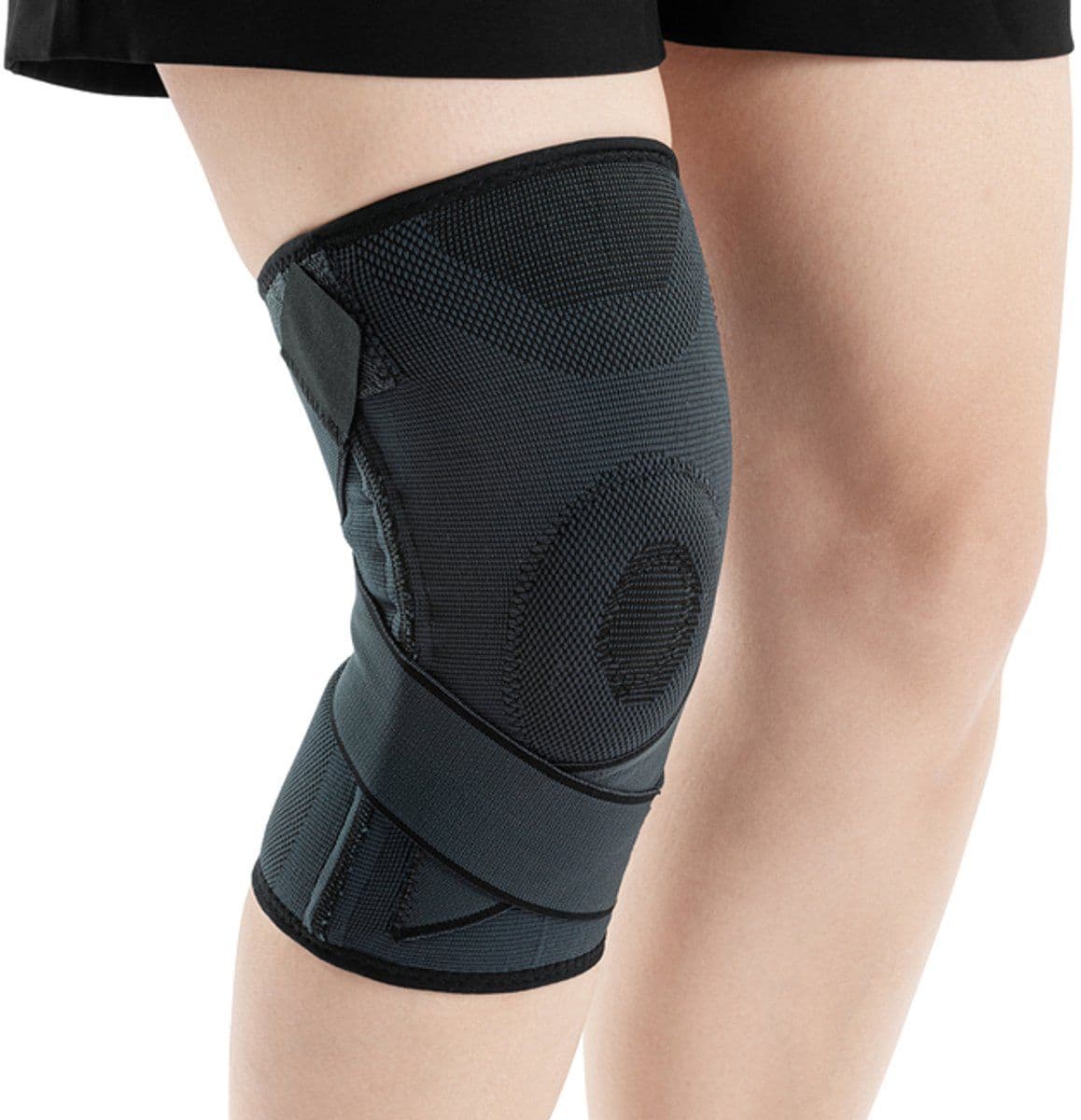 Wellhealth Knie- of Polsbrace - Pijnverlichting en Ondersteuning - S/M - Wit