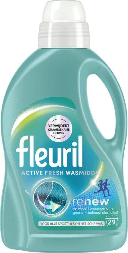 Fleuril Active Fresh - Vloeibaar Wasmiddel - 3x29 Wasbeurten (3-pack)