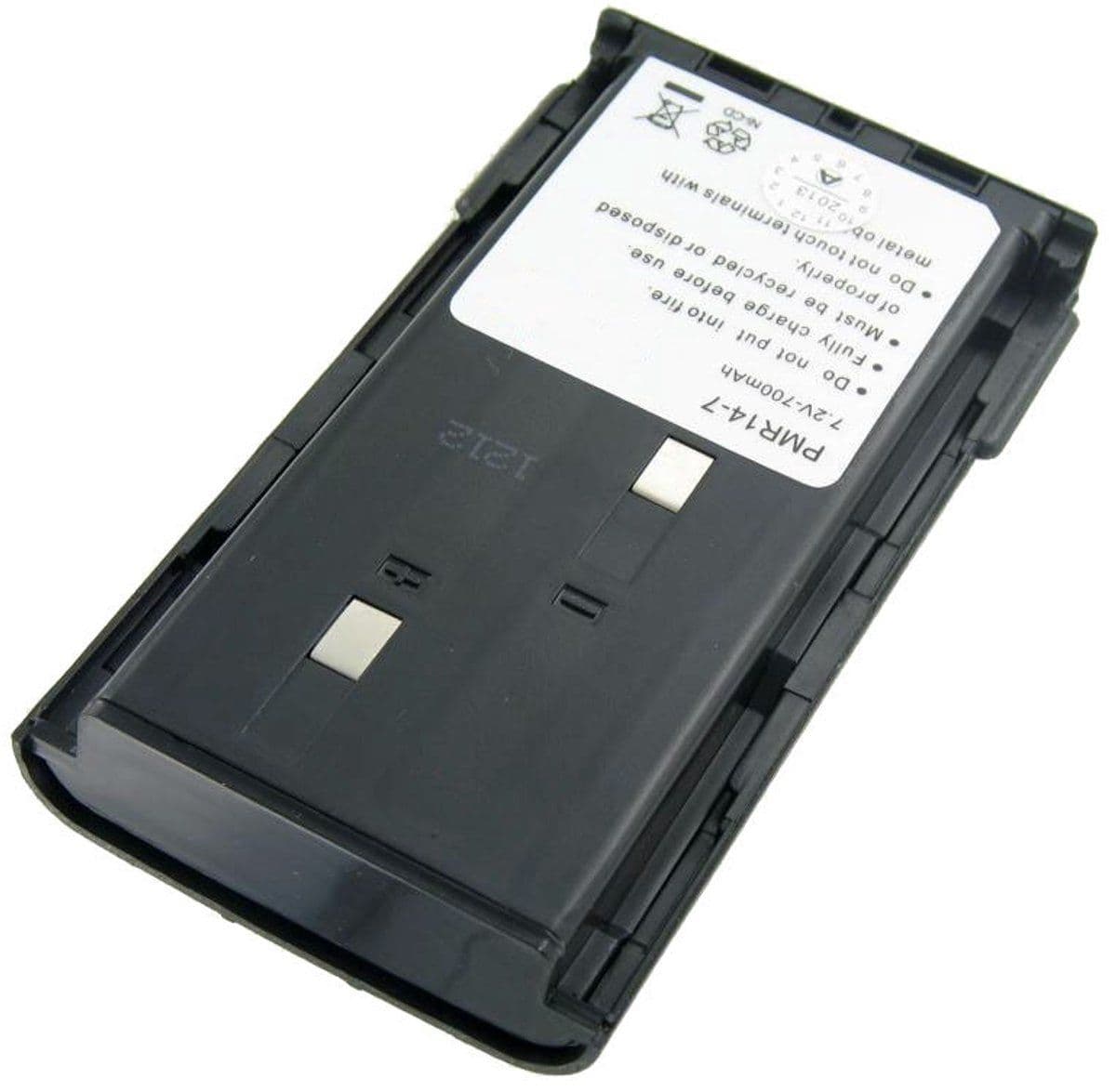 AccuCell Kenwood TK-261 - Vervangende batterij KNB-14 KNB-15 KNB-20N 2100mAh - Zwart