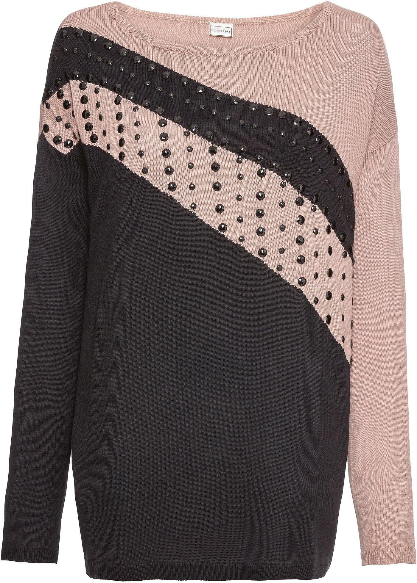 Pull long avec strass