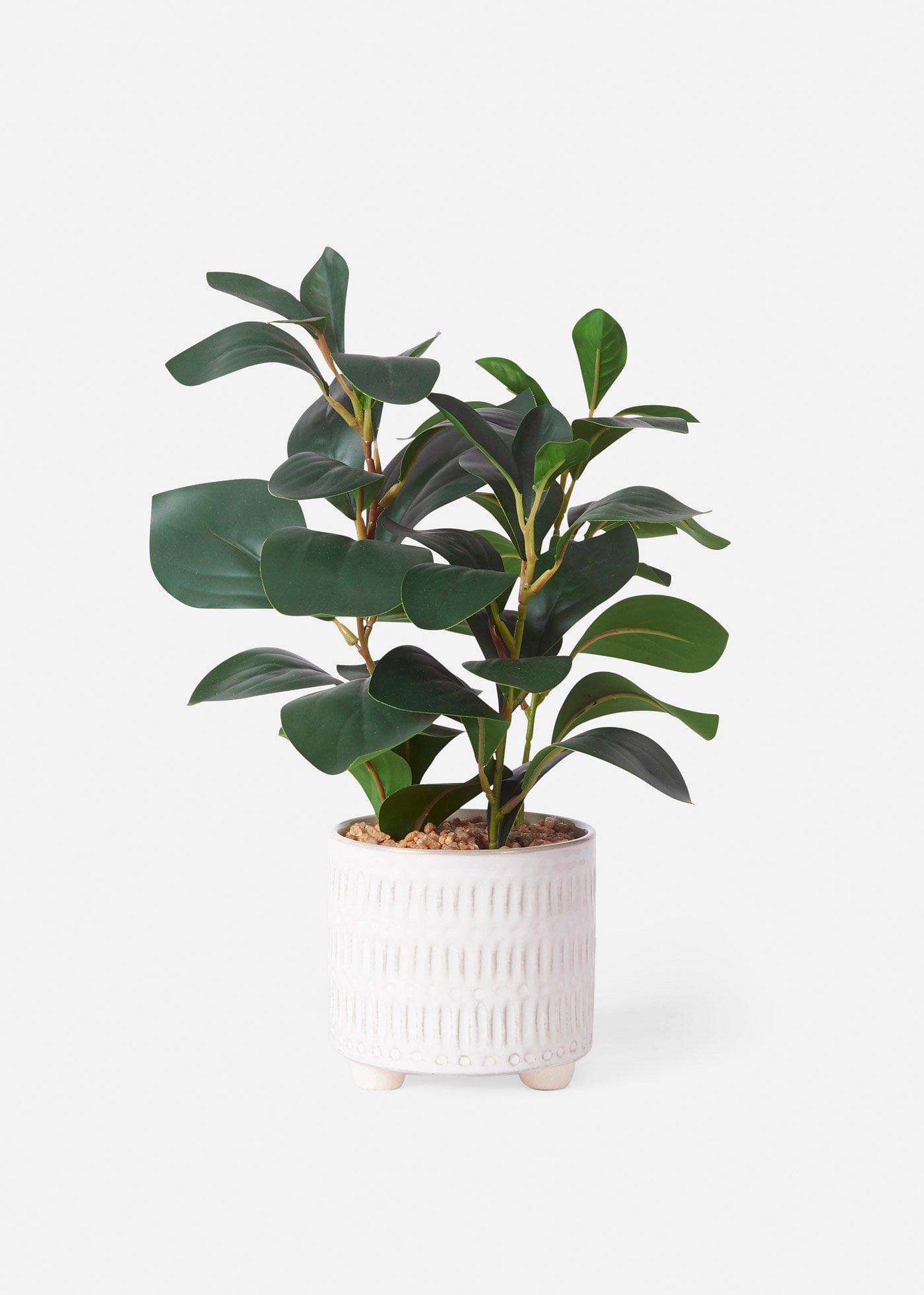 Plante artificielle en pot