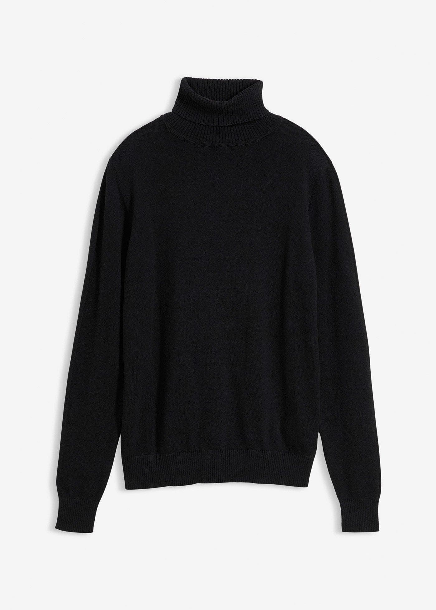 Pull col roulé