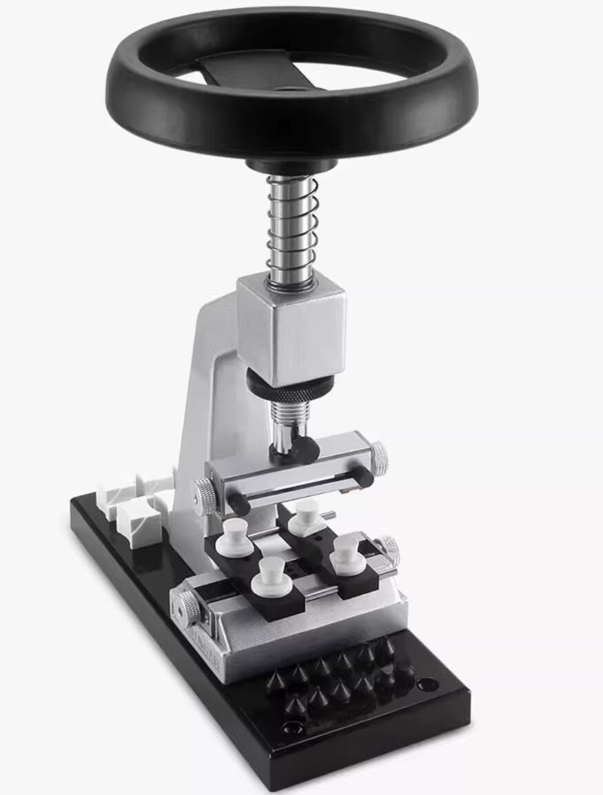 Ouvre-boîtier de montre 5700 5700# Ouvre-boîtier de montre d'établi avec base en métal Outil de réparation d'horloger pour enlever le boîtier de