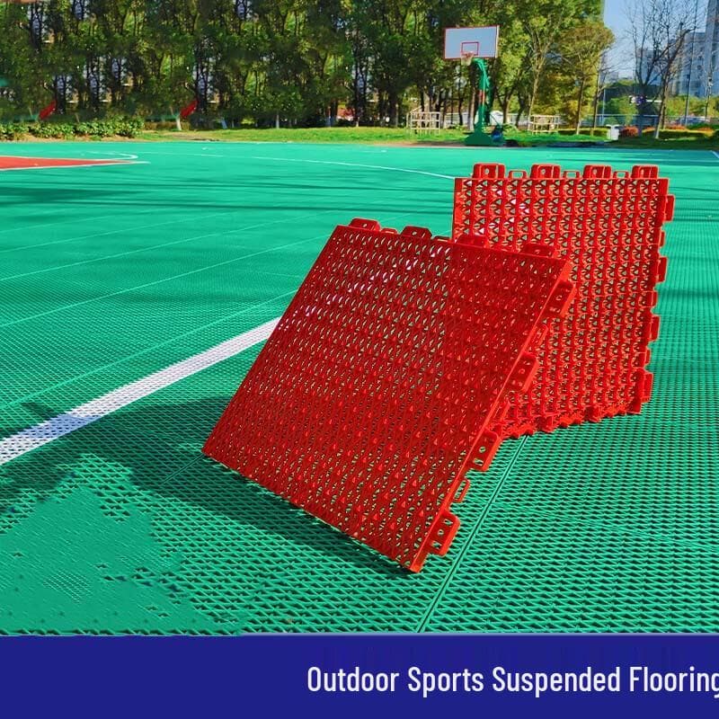 Buitenbasketbalveld Zwevend Vloertegel