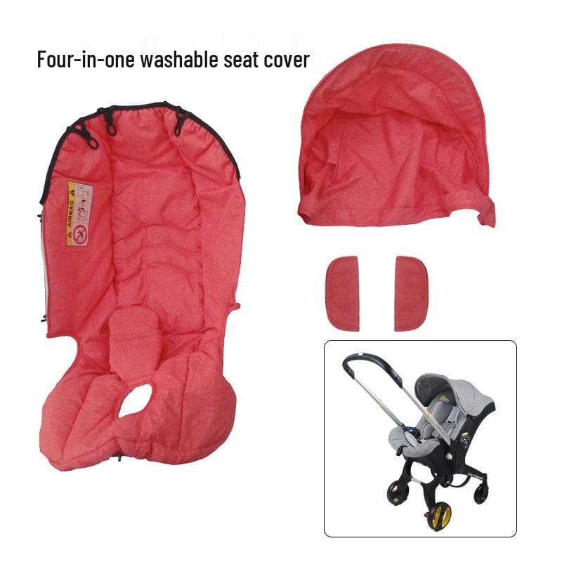 Porte-bébé DOONA 4-en-1: Housse de siège auto, Housse de pluie, Moustiquaire, Sac suspendu, Sac pour maman, Pare-soleil, Accessoires de roue.