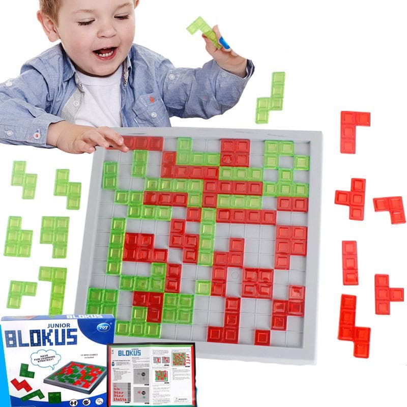 Familie Strategie Bordspel Blokus Educatief Speelgoed Kinderen