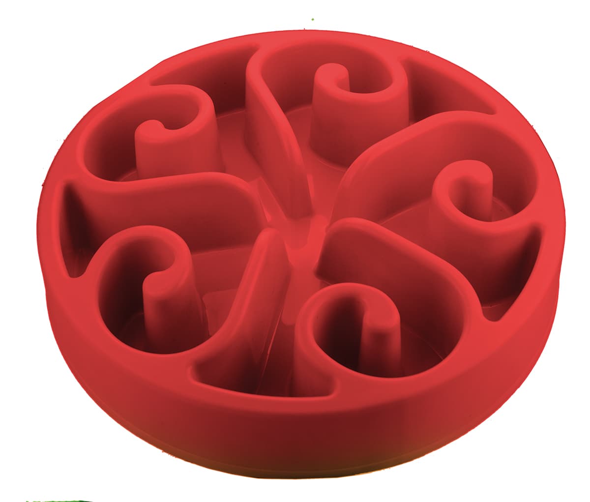 Eat Slow Live Longer anti schrokbak Rood Large
