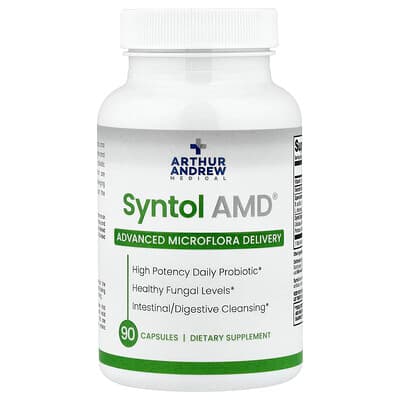 Arthur Andrew Medical, Syntol AMD®, Geavanceerde Microflora-afgifte, 90 capsules