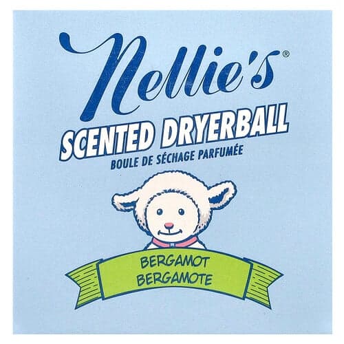 Nellie's, Geurende Dryerball, Bergamot, 1 Dryerball