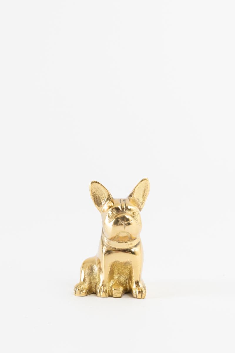 Chandelier Bouledogue - Doré