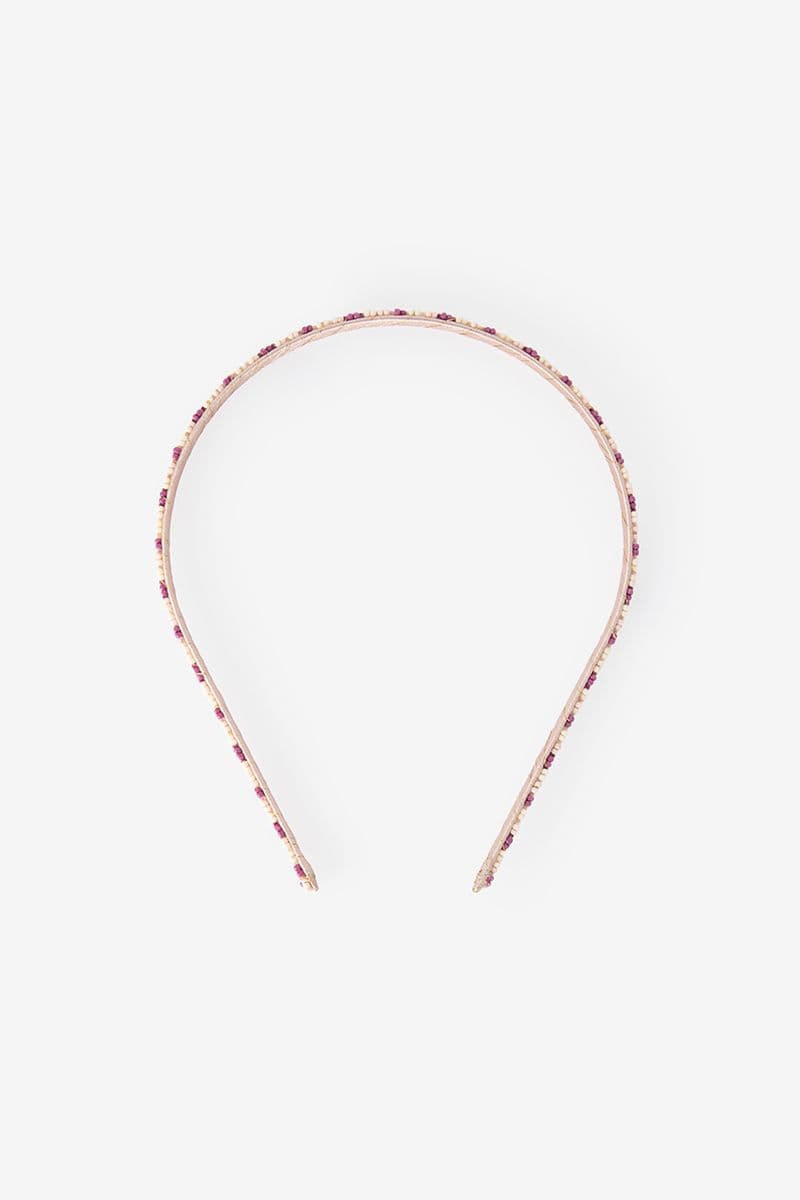 Bandeau Avec Perles - Multicolore