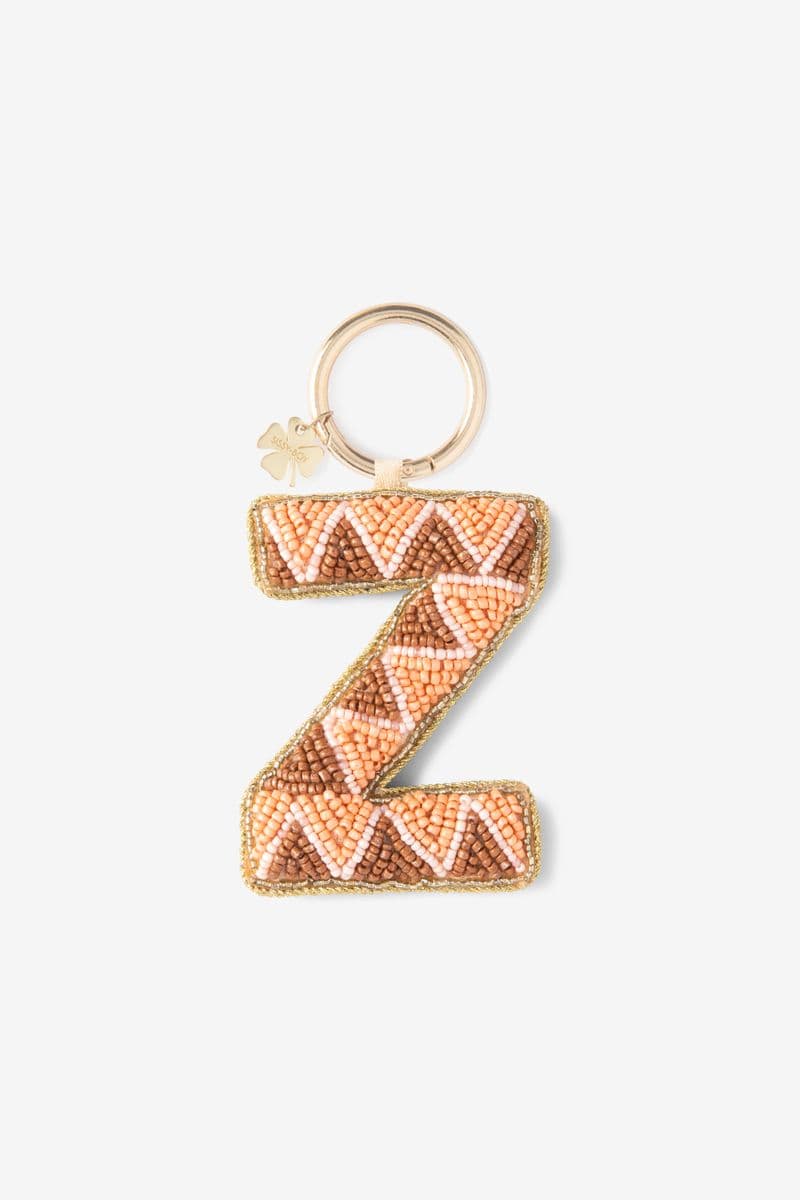 Charm De Sac Lettre Z - Orange Clair