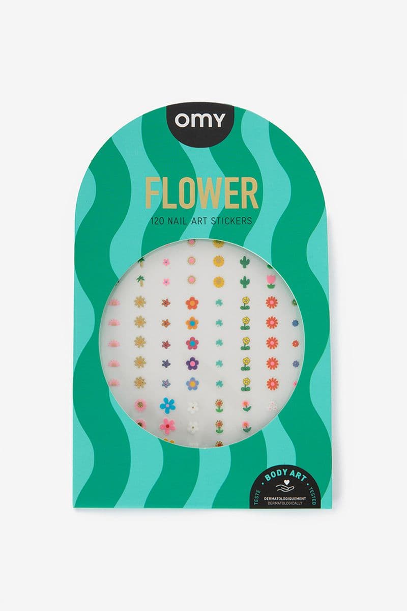 OMY Nail Stickers Fleurs