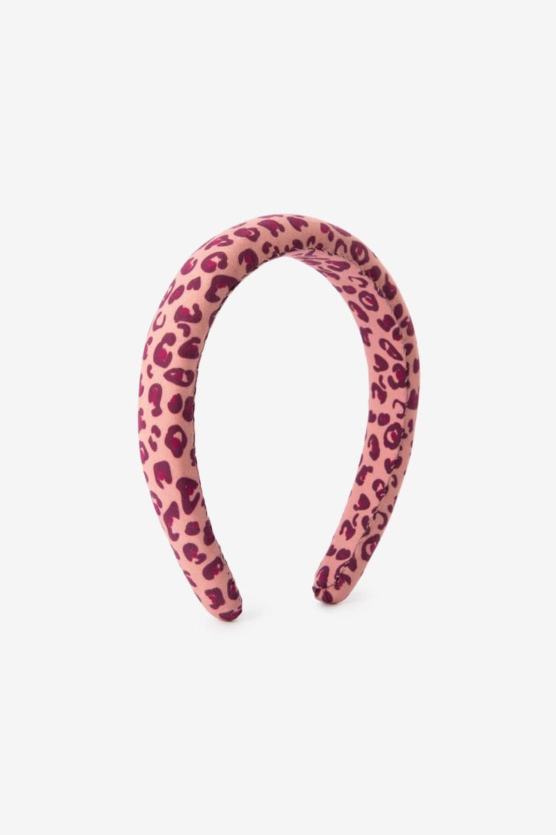 Bandeau Avec Imprimé Léopard - Rose