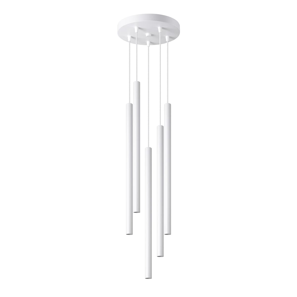 Hanglamp PASTELO 5P wit